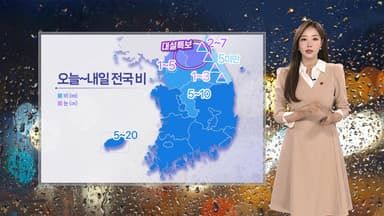 [날씨] 퇴근길 전국 곳곳 비·눈…성탄절부터 강추위