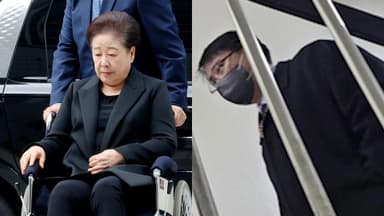 한학자 접견조사…'로비 키맨' 전 UPF 회장 소환