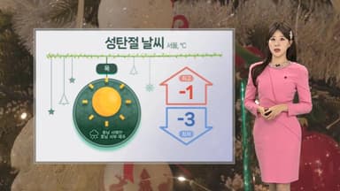 [날씨] 성탄절 종일 추위…서해안 최고 10cm 대설