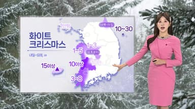 [날씨] 성탄절 추위 속 서해안 대설…금요일 최강 한파