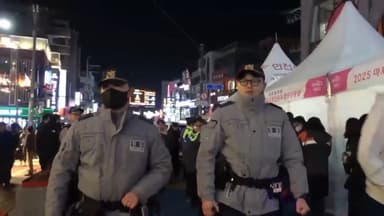 경찰, 성탄절 전야 인파 점검…기동대 집중배치