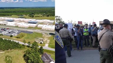 사람을 택배처럼? 미국, 물류창고에 불체자 수용 추진