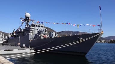 북한 반잠수정 격침시킨 초계함 '광명함' 전역