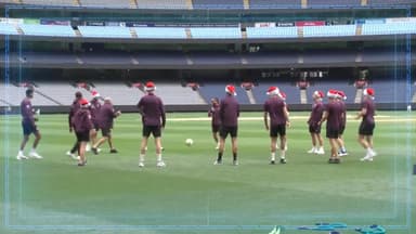 [오늘의영상] '조용한 크리스마스' 즐기는 영국 크리켓 대표팀