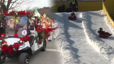 썰매부터 군밤 체험까지…전북 임실 산타 축제