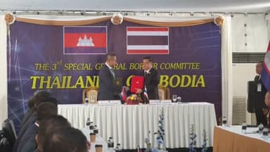 태국·캄보디아, 교전 재개 20일 만에 휴전