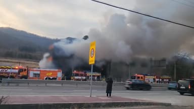 경기 남양주 오토바이 정비업체서 불…인명 피해 없어