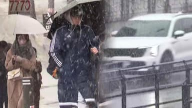 [뉴스와이드] 추위 풀린 휴일 곳곳 비·눈…내일 빙판길 주의