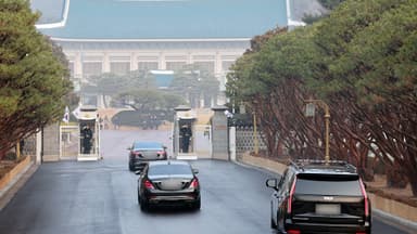 [현장영상] 봉황기 다시 올라간 ‘청와대’…이 대통령, 첫 출근