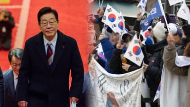 '통합 넥타이' 매고 청와대 첫 출근…지지자 환호 속 업무 돌입