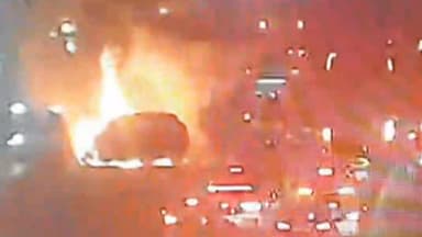 제2경인고속 차량 3대 추돌…화재로 1명 사망