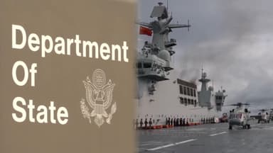 트럼프 행정부, 中 대만 포위훈련에 "불필요한 긴장 고조"