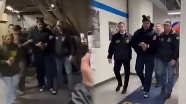 마두로 "좋은 밤이야" 여유…이송 영상 공개