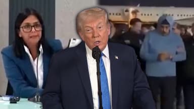 트럼프, 베네수 부통령에 경고…마두로는 내일 美법정에