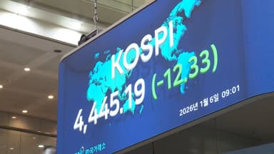 코스피, 장중 낙폭 줄여 4,440선…코스닥 하락 전환