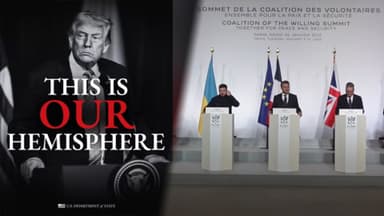 미, 서반구 장악 야욕…다국적군 우크라 배치