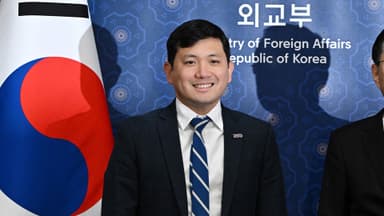 케빈 김 주한미국대사대리 70여일 만에 귀임