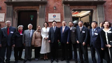 [현장영상] '중국 국빈 방문' 이 대통령, 상하이 소재 임시정부 청사 방문