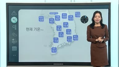 [날씨클릭] 중부·경북 한파주의보…영하 10도 안팎 강추위
