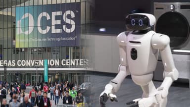 CES 열기 후끈…홈로봇 '클로이드' 인기 만점