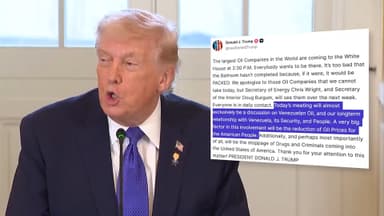 트럼프 "베네수 투자 석유사, 美 선정"…과도통치 잰걸음