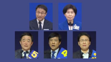 민주, 원내대표 선거 결선…최고위원 3명 선출