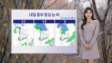 [날씨] 주 초 중부 곳곳 눈·비…내일 -10도 안팎 맹추위