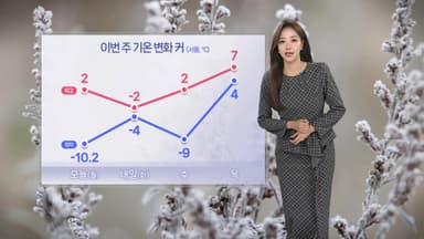 [날씨] 내일 새벽까지 중부 눈비…종일 영하권 추위