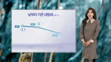 [날씨] 한파특보 발표, 낮부터 기온 내림세…도로 곳곳 빙판길