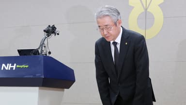 특별감사에 '벼랑 끝'…농협중앙회장, 대국민 사과·겸직 포기