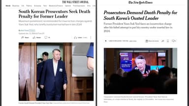 외신도 '尹 사형 구형' 긴급 타전…"2월 선고"