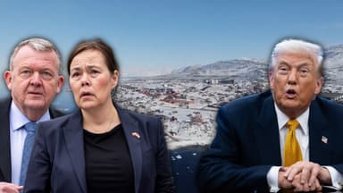 그린란드 회담 이견 노출…트럼프 "골든돔에 필요"