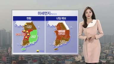 [날씨] 내일 오전까지 짙은 안개…대기질 탁해