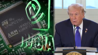 트럼프 "AI칩 25% 관세"…'통행세 전략'에 中 반발