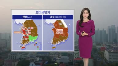[날씨] 충청·전북 첫 비상저감조치…내일도 미세먼지 말썽
