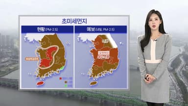 [날씨] 초미세먼지 비상…내일까지 공기질 탁해