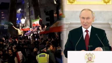 이란 반정부 시위 소강?…푸틴 "한러관계 회복 기대"