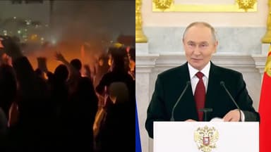 이란 시위 진정 국면?…푸틴 "한러관계 회복 기대"