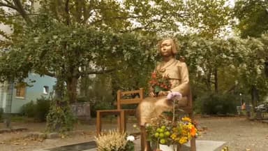 베를린 소녀상, 강제철거 석달 만에 새 장소로 이전