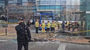 [속보] 서울 서대문역 인근 시내버스 인도 돌진 사고