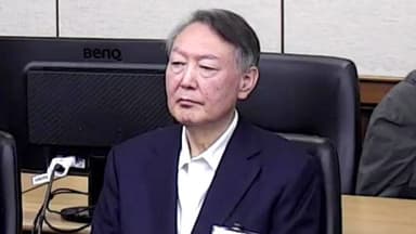 [영상구성] '체포방해' 5년 선고에 얼굴 굳은 윤석열