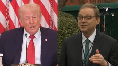 트럼프 '연준의장 유력' 해싯에 "현직 두고싶어"