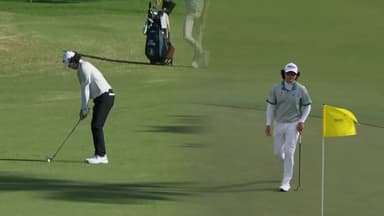 김성현, PGA 시즌 개막전 둘째날 공동 선두 도약