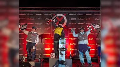 최가온, 스노보드 월드컵 시즌 3번째 우승 "올림픽 자신감"