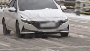 "살얼음 도로 교통사고 치사율, 평소 1.55배"