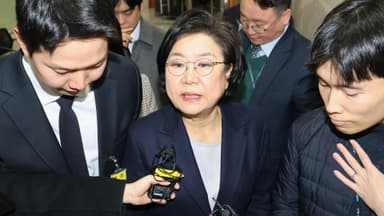 착석도 못한 이혜훈…"검증하자" vs "맹탕 모독"