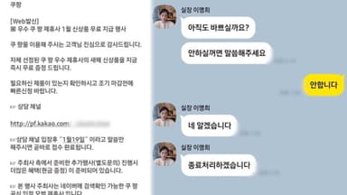 [단독] 쿠팡 제휴사 경품이 공짜?…AI 활용 스미싱 기승