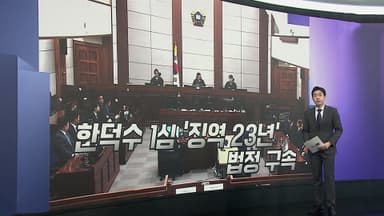 [앵커리포트] 한덕수 '징역 23년'…"12.3계엄은 내란"