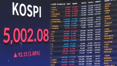 코스피 '5,000 시대' 개막…반도체 끌고 자동차가 밀고