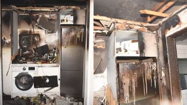 대전 주택 불…고양이, 전기레인지 작동 추정